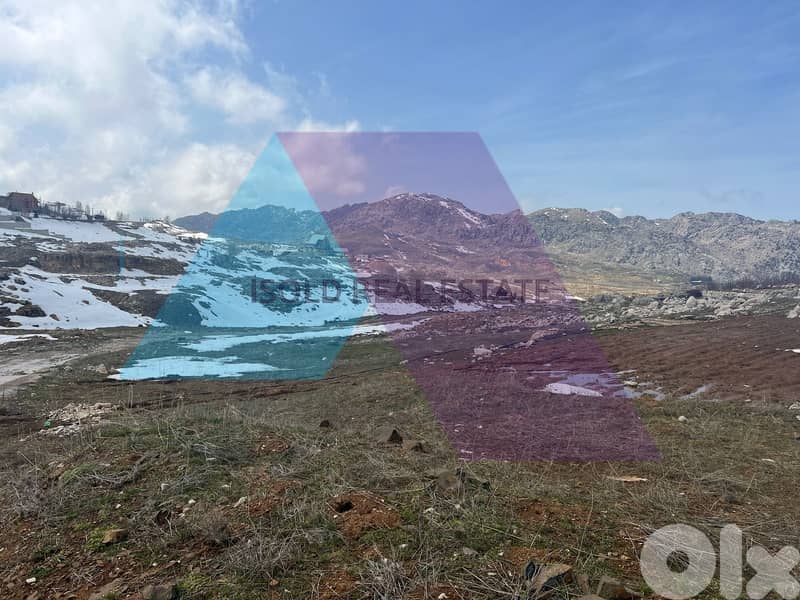 Near Laklouk Ski Resort, land+open view 4 sale in Laklouk - لقلوق 9