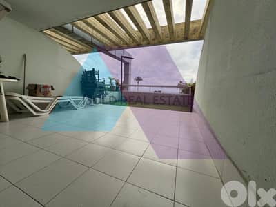 Beach chalet+terrace+view in Jounieh شاليه على الشاطئ في جونيه