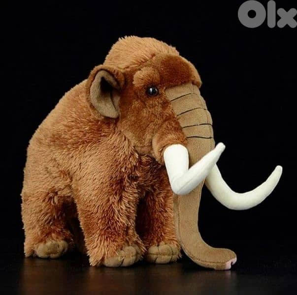 Mammoth plush toy 0