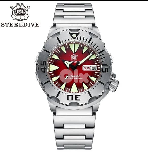 Steeldive steel dive 300m diving watch SD1953T diver watch ساعة غطس 9