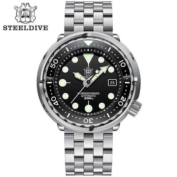 Steeldive steel dive 300m diving watch SD1953T diver watch ساعة غطس 11