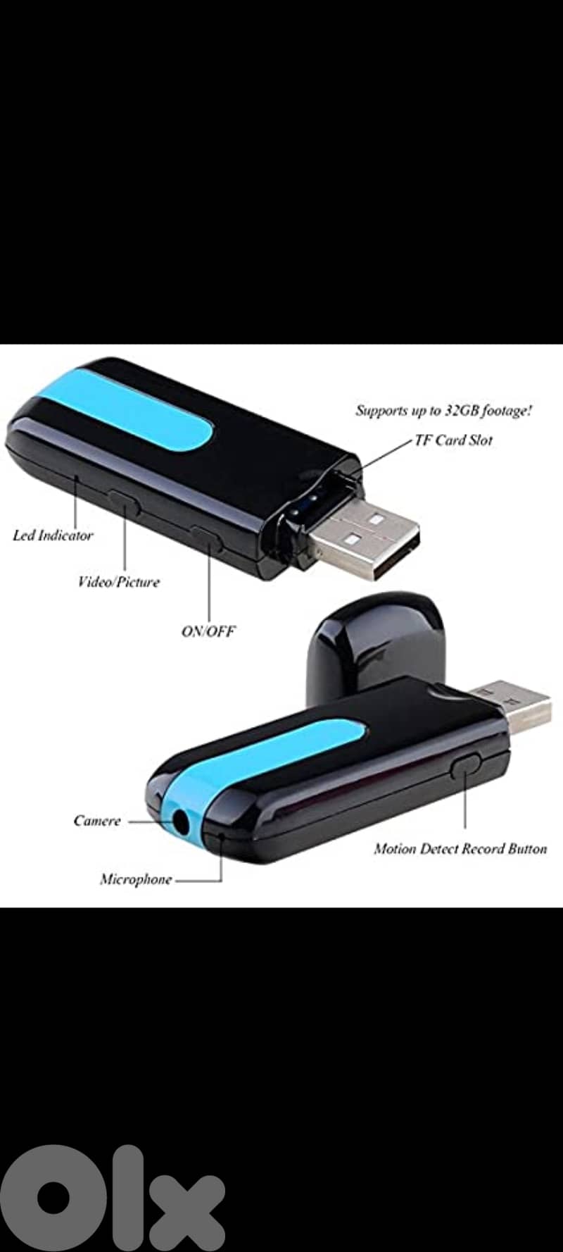Spy USB camera voice 1