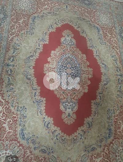 للبيع سجادة كبيرة للصالون اوروبي 340x250m مستعملة قليل