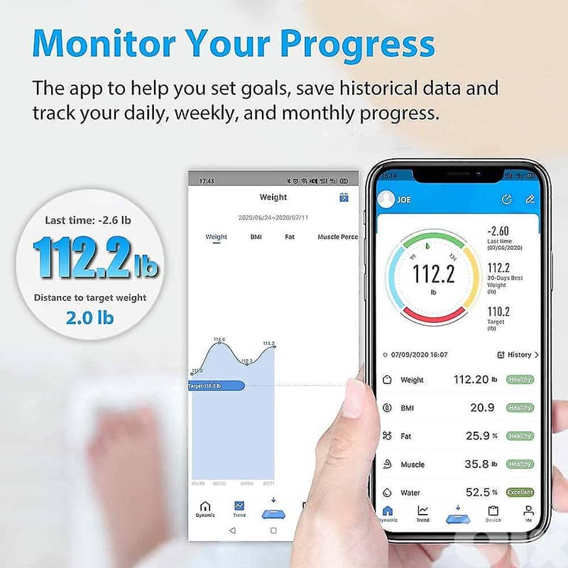 Smart Weight Scale Body Fat 3