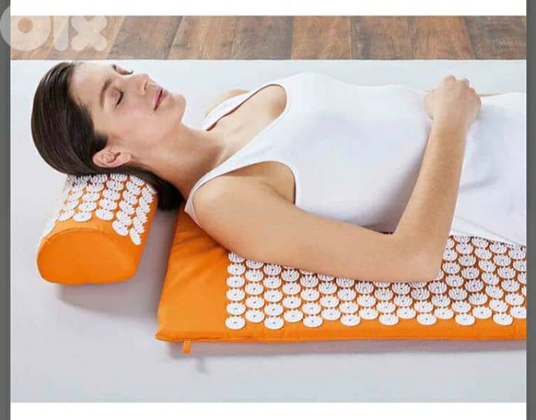 LIVARNO acupressure mat with pillow/ 4$ delivery 1