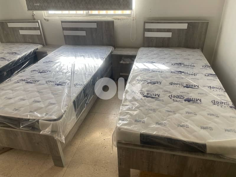 تختين مفرد مع فرش جديدة بافضل الاسعار من المعمل 0