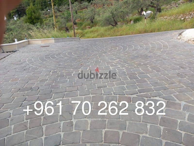 حجر بازلت بكافة انواعه 3