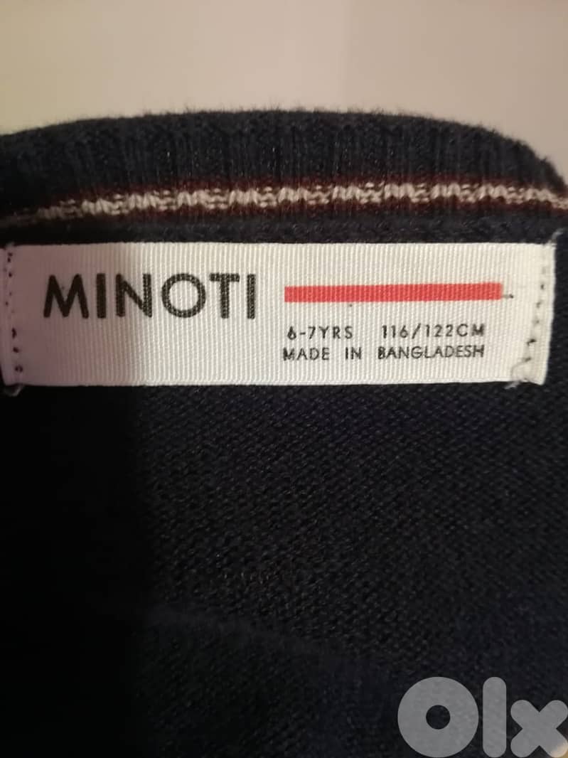 Minoti Shirt and Cardigan 4