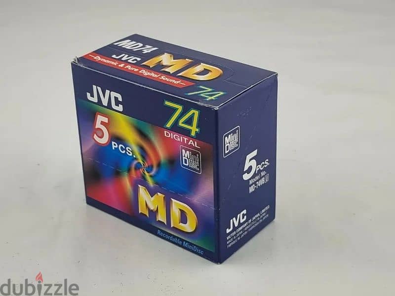 Jvc recordable mini disc 2