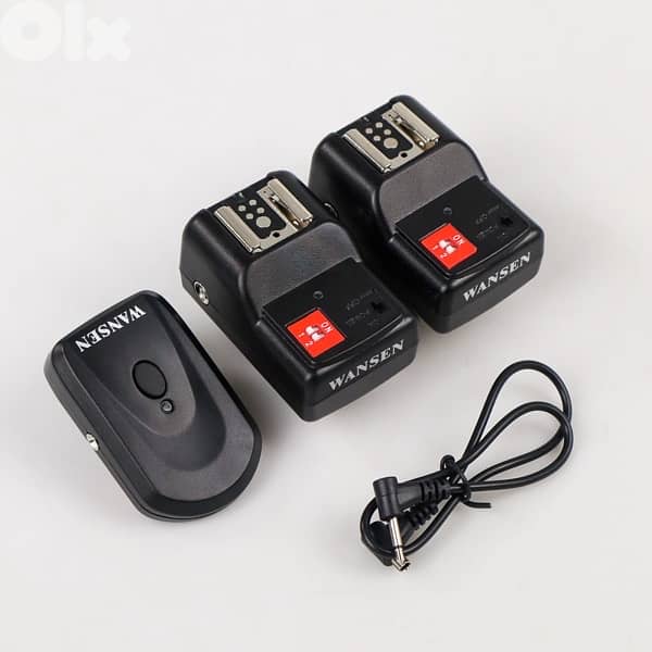Photography Wansen Wireless Flash Trigger Universal 2 Receivers 0