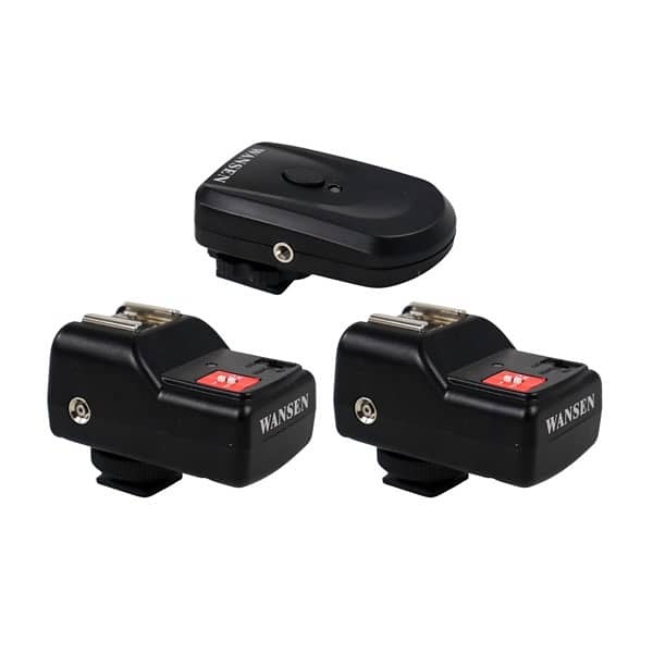 Photography Wansen Wireless Flash Trigger Universal 2 Receivers 1