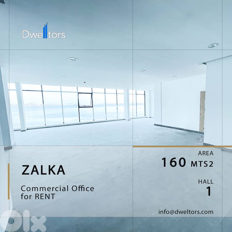 Office for rent in ZALKA - 160 MT2 - 1 Hall 0