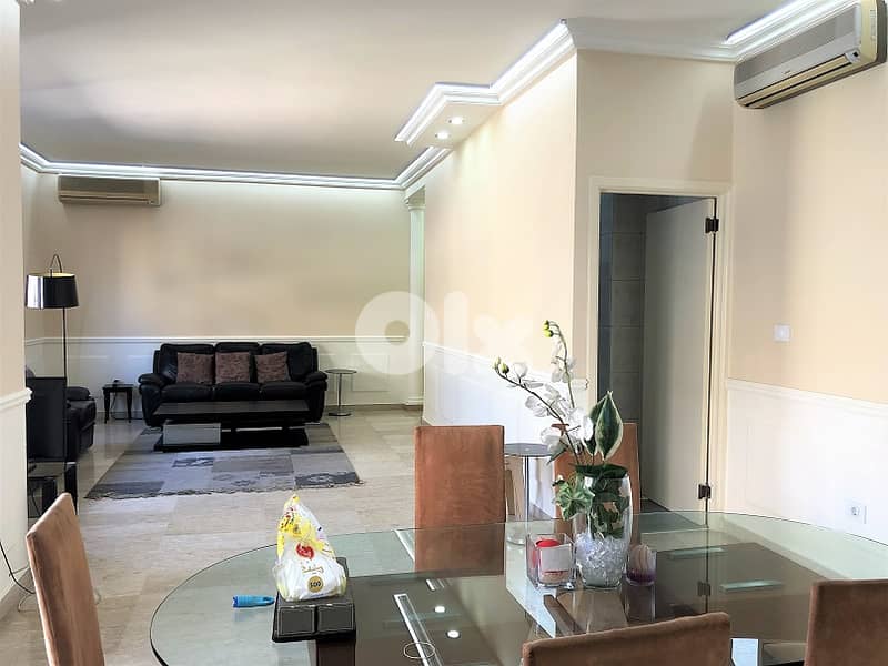 160 SQM Fully Furnished & Renovated Apartment in Achrafieh, Beirut 0