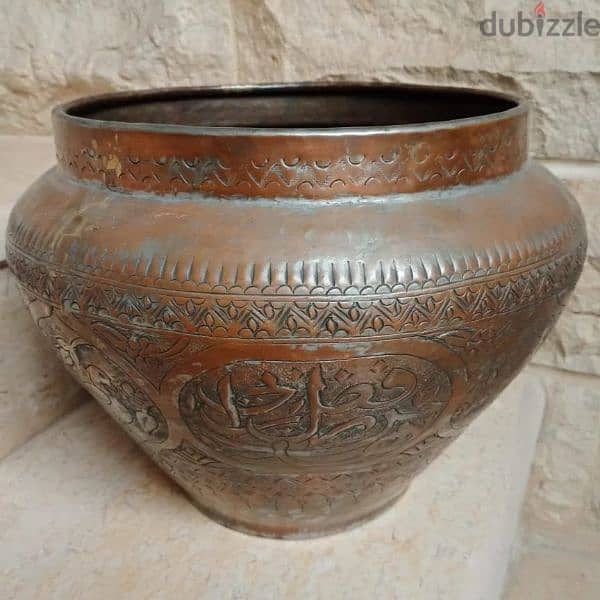 فاز قديمة أنتيك نحاس أحمر 1