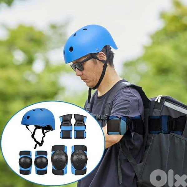 Aublinto Protective Equipment for Roller Skate Helmets /4$ delivery 1