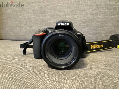 D5600 DX-Format Digital SLR w/AF-S NIKKOR 50 mm f/1.8