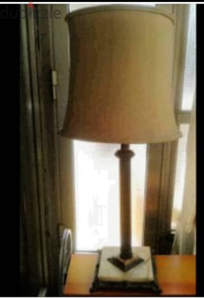 Bronze Marble Lamp 2