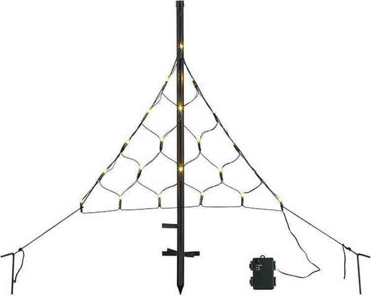 decorative led light with metal stand 1