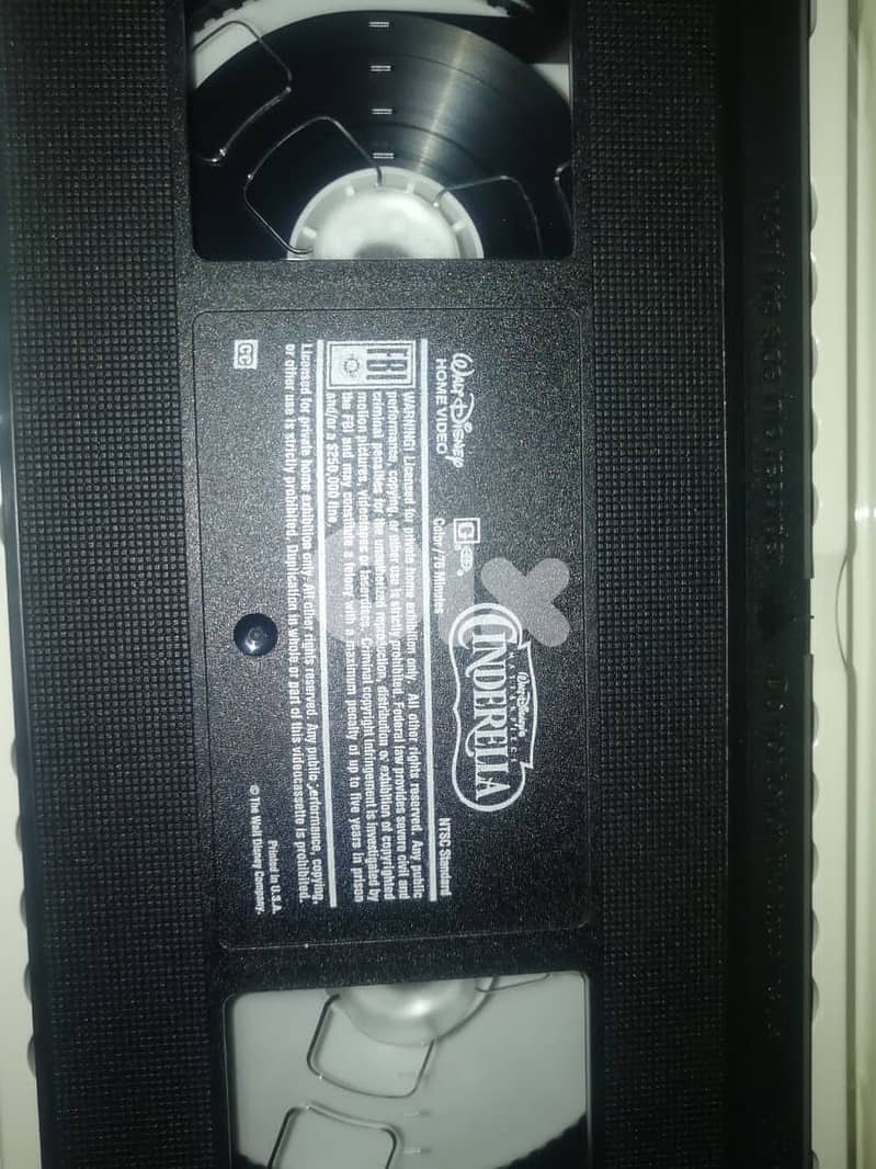 Collection of classic Disney movies on VHS tapes 3