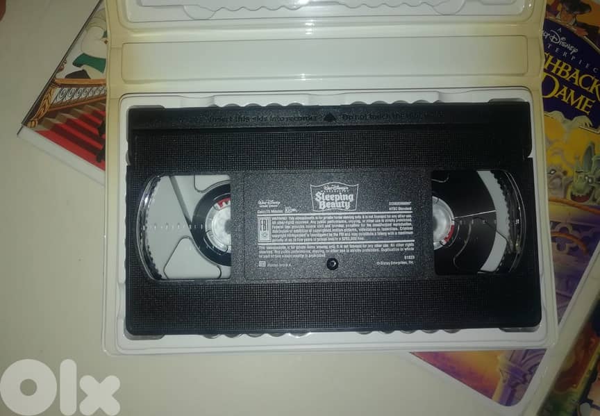 Collection of classic Disney movies on VHS tapes 4