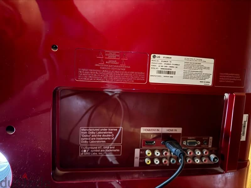 Used LG HD LCD TV 37 inch (NOT SMART) 1