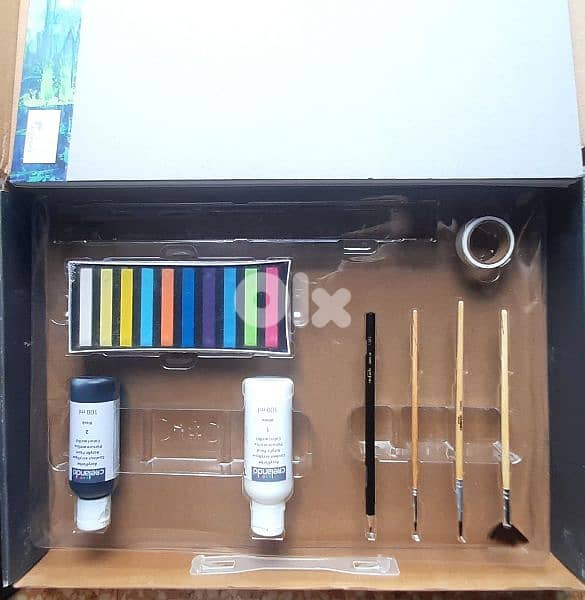 CRELANDO - drawing set of chalk pastels and acrylic paint4$ delivery 5