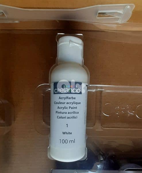CRELANDO - drawing set of chalk pastels and acrylic paint4$ delivery 9