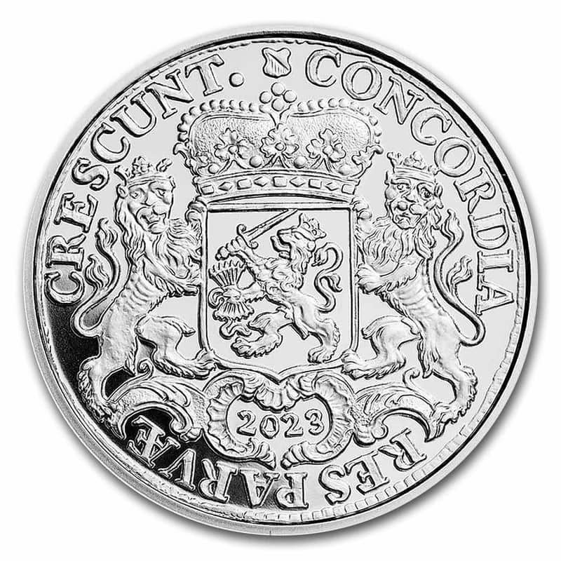 2023 Netherlands 1 oz Silver Coin - Ducaton Rider (PCGS First Strike) 1