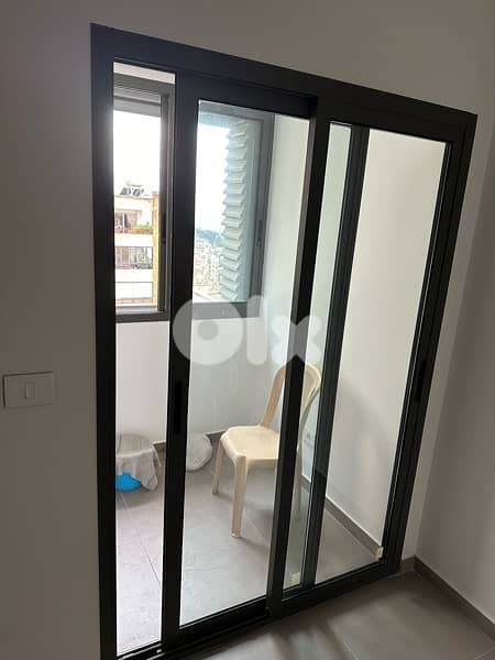 aluminum door double vitrage new 4