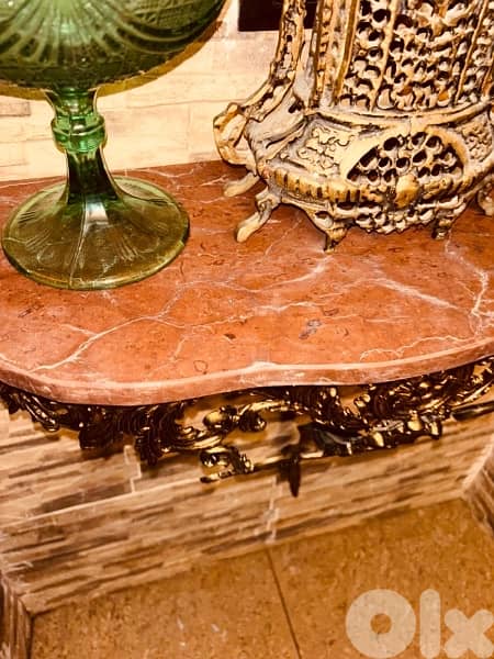 كونسول نحاس انتيك 9
