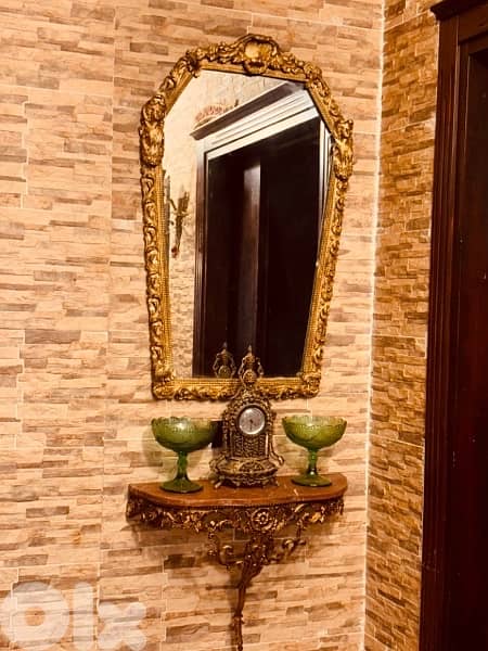 كونسول نحاس انتيك 10