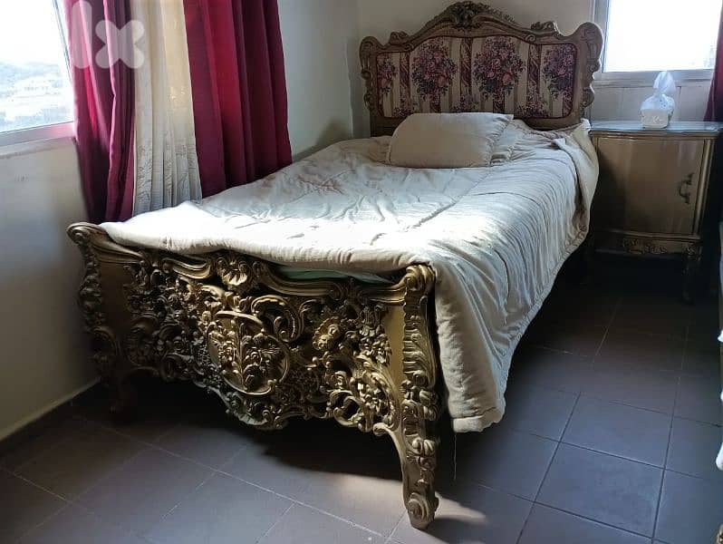 غرفة نوم حفر vintage antiques bedroom 1