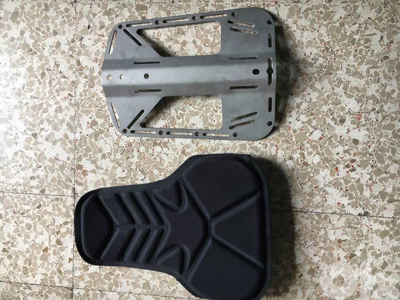 BCD back plate with nylon cover 0