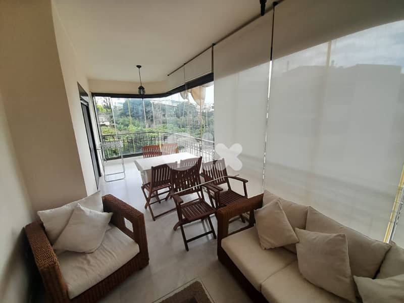 240 Sqm | Fully furnished apartment for rent in Mar Takla 0