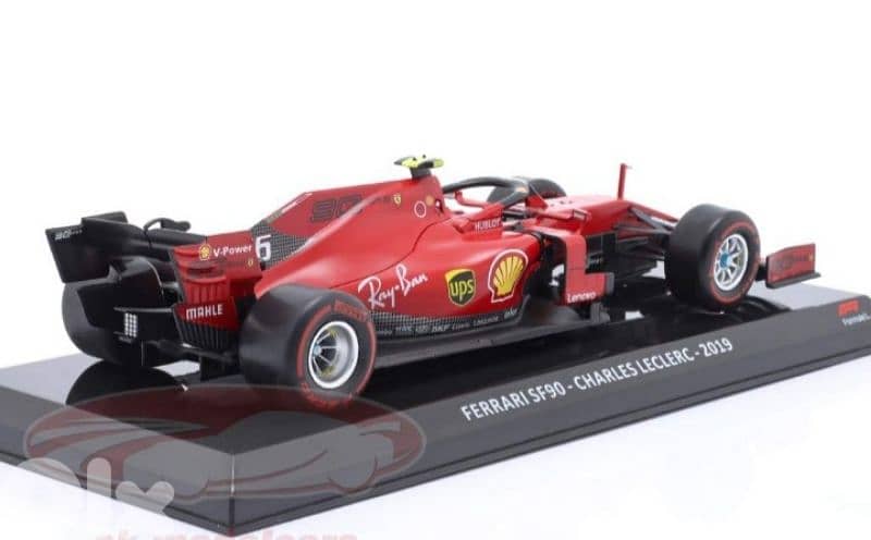 Charles Leclerc Ferrari SF90 (2019) diecast car model 1:24 3