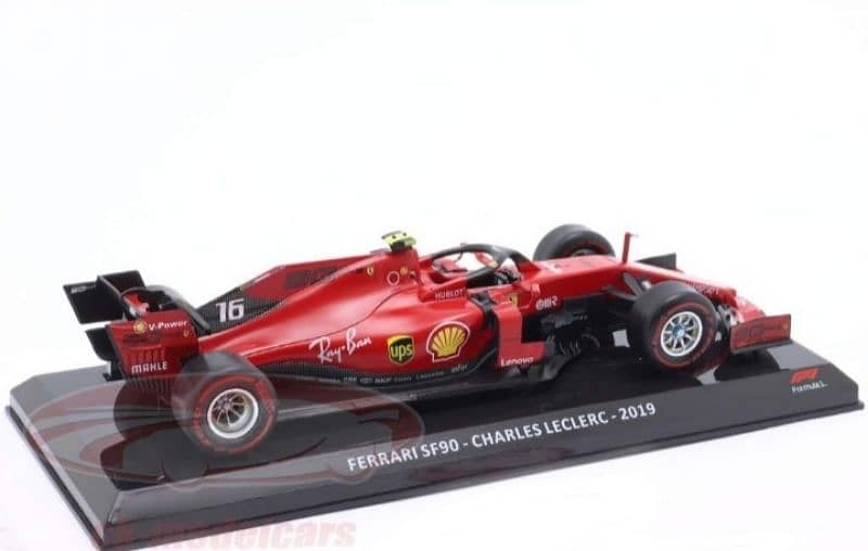 Charles Leclerc Ferrari SF90 (2019) diecast car model 1:24 4