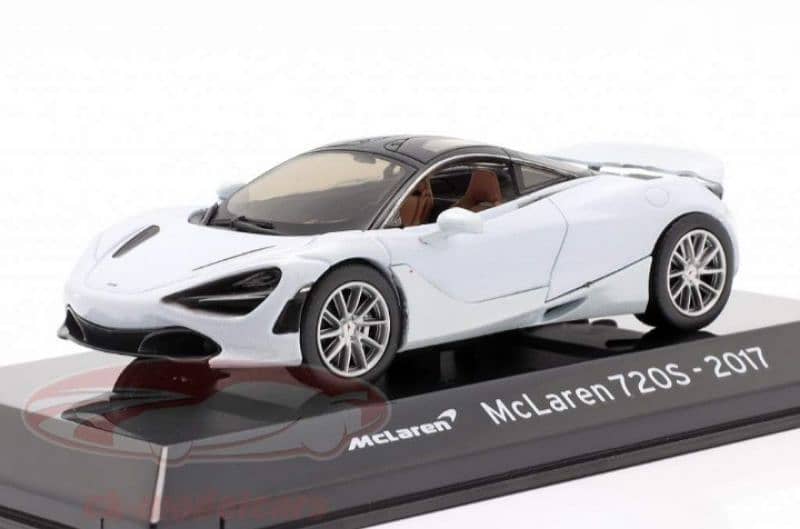 Mclaren 720S (2017) diecast car model 1;43. 1