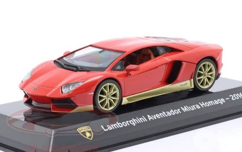 Lamborghini Aventador Miura Homage(2016)  diecast car model 1;43 1