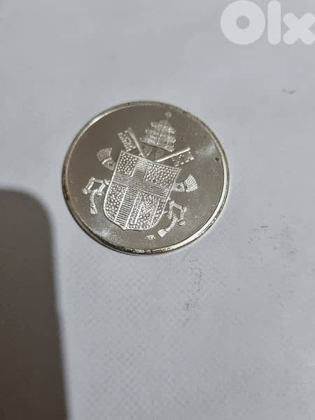 from Rome  old coin  Jhon paul 2 5