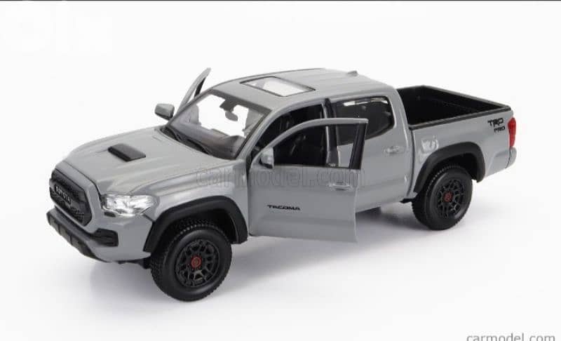 Toyota Tacoma Pickup 2021 diecast car model 1:24. 3