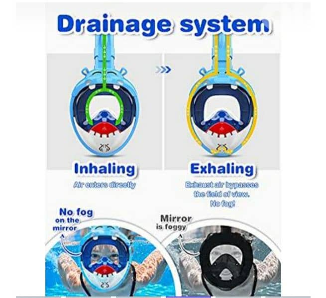 SKL full dry snorkeling swimming mask / 4$ delivery 4