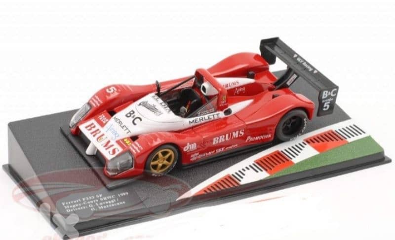 Ferrari F333 SP (1999) diecast car model 1;43. 0