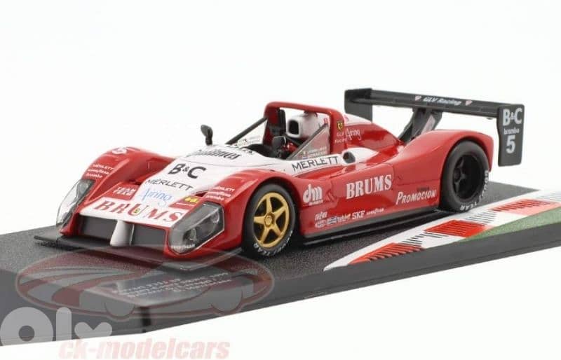Ferrari F333 SP (1999) diecast car model 1;43. 1