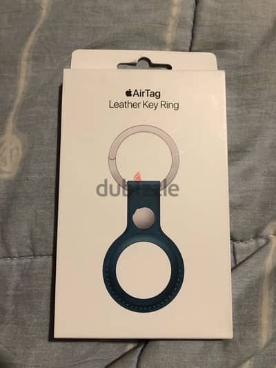 apple airtag original leather key ring sealed / makhtoume