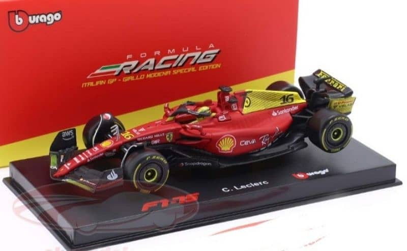 Charles Leclerc F1-75 (2022) diecast car model 1;43. 0