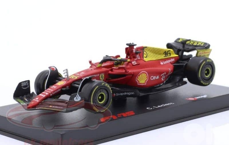 Charles Leclerc F1-75 (2022) diecast car model 1;43. 1