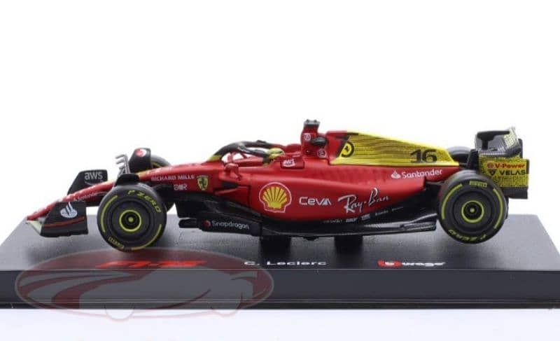 Charles Leclerc F1-75 (2022) diecast car model 1;43. 2