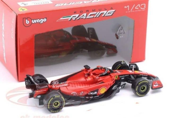 Charles Leclerc SF23 (2023) diecast car model 1;43. 4