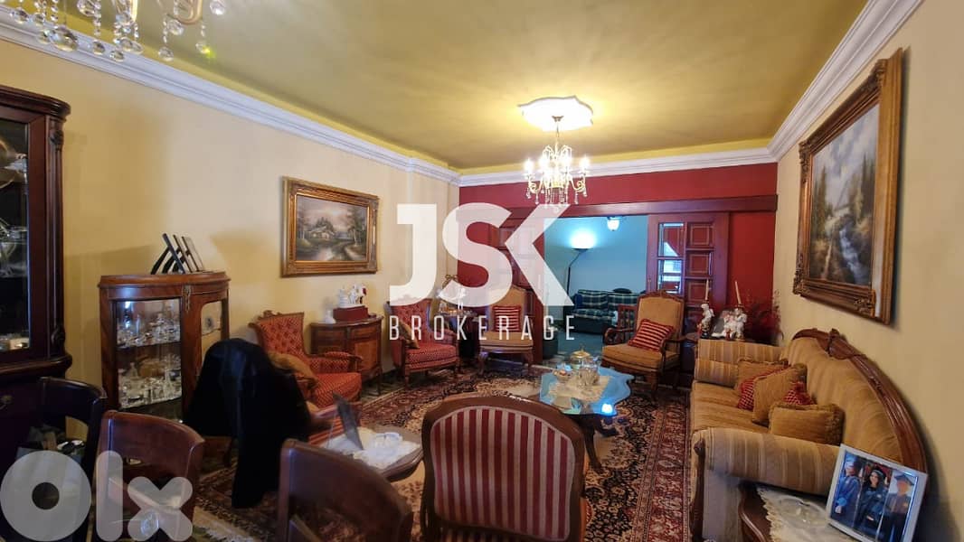L15043-Cozy 3-Bedroom Apartment For Sale In The Heart Of Batroun 0