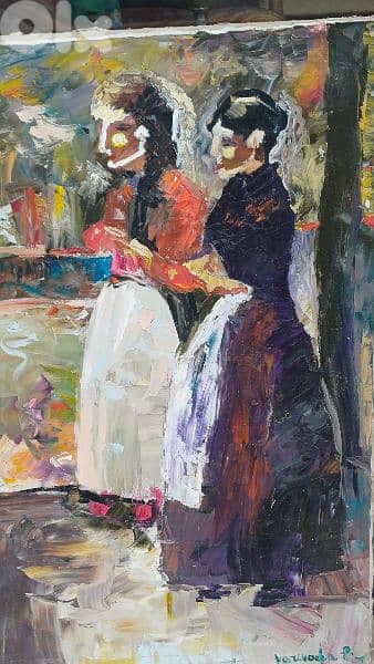 لوحة رسم زيتي 2